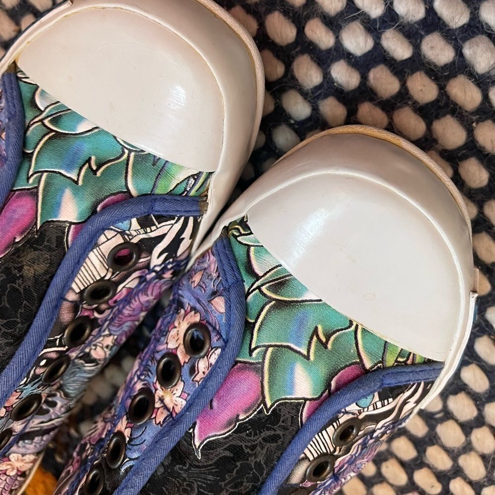 Don Ed Hardy Design shoes sz 5 - Picture 4 of 9